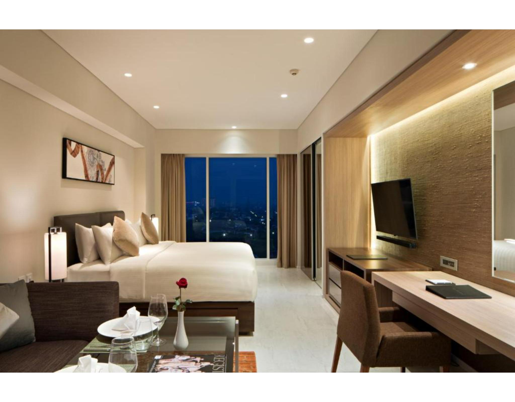 Oakwood Hotel&Residence Surabaya Exterior foto