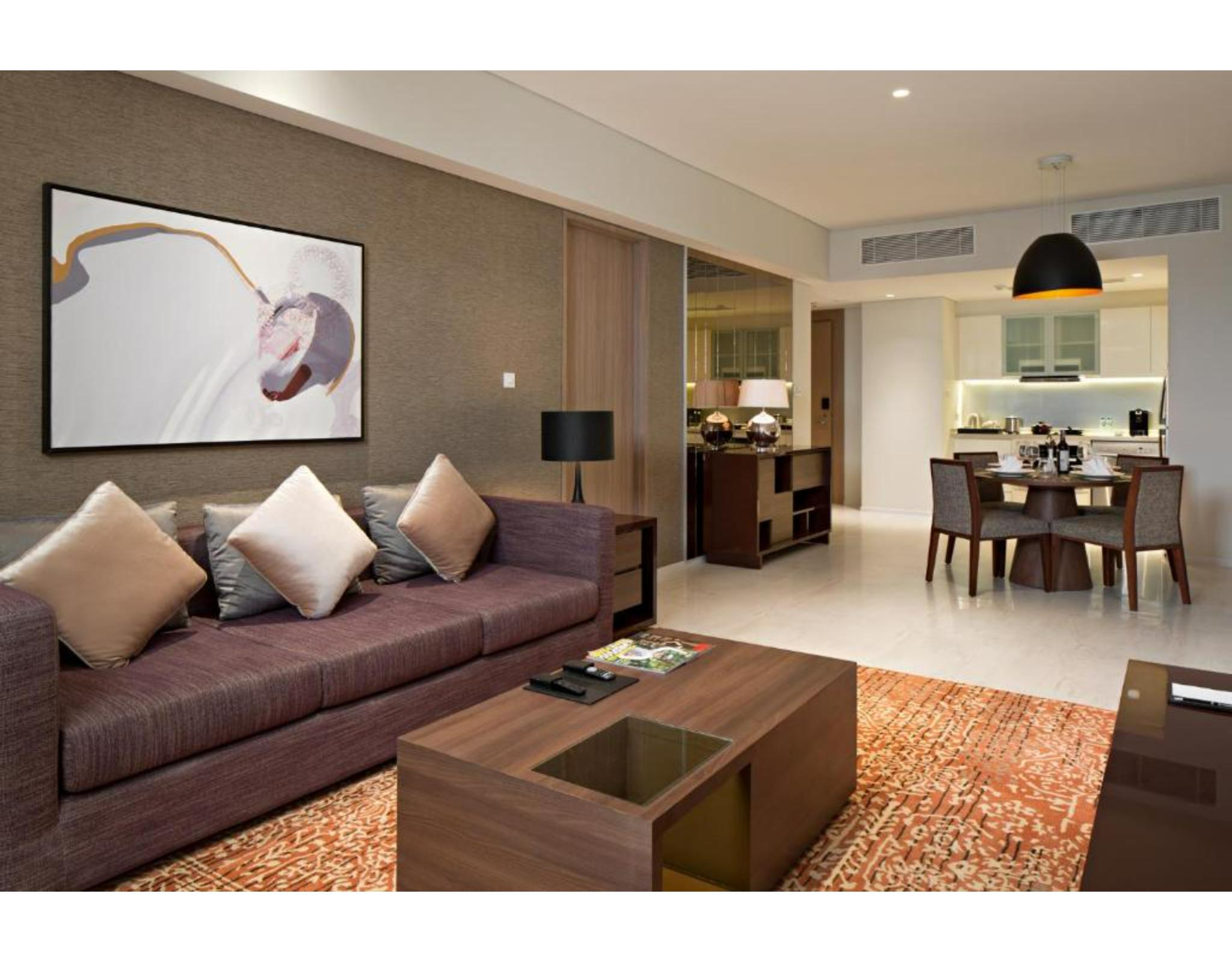 Oakwood Hotel&Residence Surabaya Exterior foto