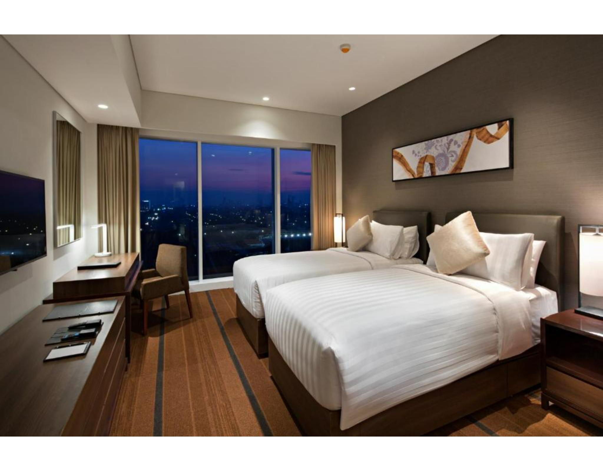 Oakwood Hotel&Residence Surabaya Exterior foto