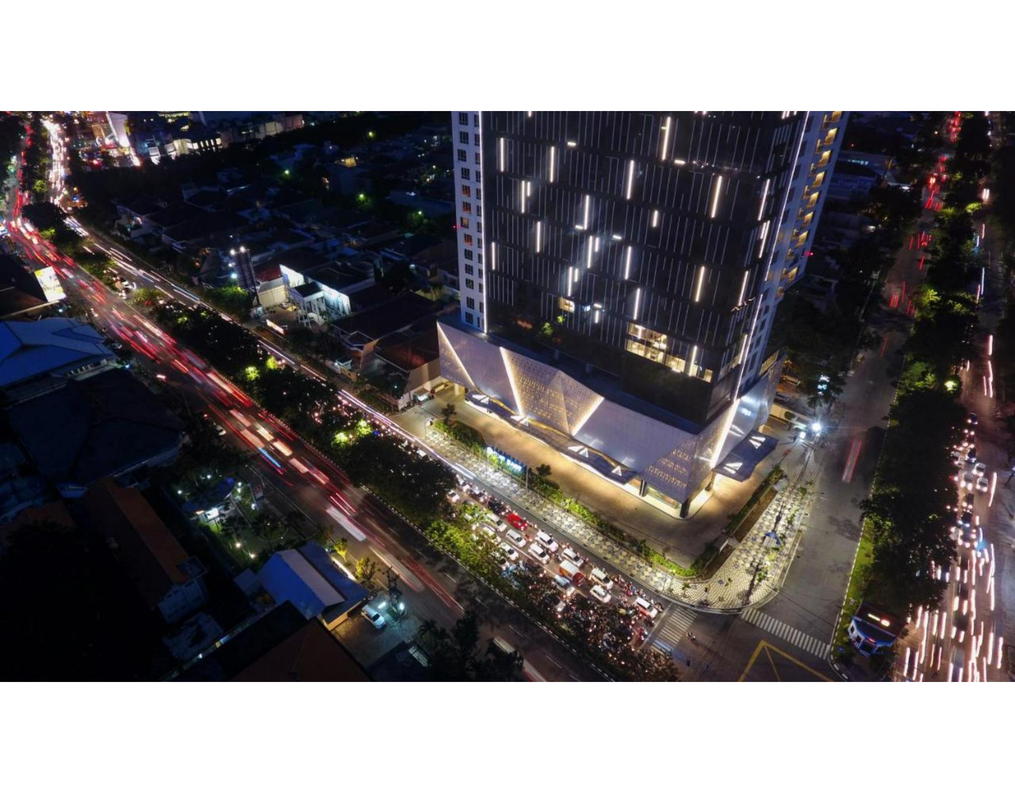 Oakwood Hotel&Residence Surabaya Exterior foto